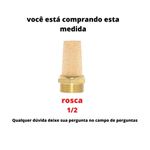 SILENCIADOR CONICO 1/2´´