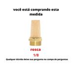 SILENCIADOR CONICO 1/8´´
