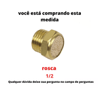SILENCIADOR CURTO 1/2´´ NPT