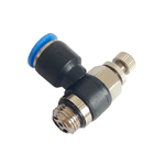 CONEXAO PNEUMATICA DE ENGATE RAPIDO REGULADOR DE FLUXO TUBO 06 X 1/8 BSP