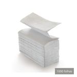 TOALHA DE PAPEL INTERFOLHADO 20 X 21CM 100% CELULOSE PCT COM 1000 FLS