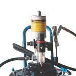 PROPULSORA PNEUMATICA DE GRAXA 20KG, MOVEL, MANG, BICO, LUBRIFIL E DISCO