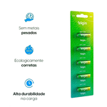 CARTELA COM 5 PILHAS ALCALINAS BATERIA 12V A27