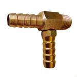 EMENDA EM TEE ROSCA 1/4 NPT X 2 SAIDAS 1/4 ESCAMA