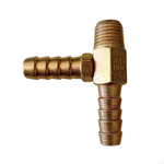EMENDA EM TEE ROSCA 1/4 NPT X 2 SAIDAS 1/4 ESCAMA