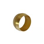 10 ANILHAS OD 1/4" EM LATÃO