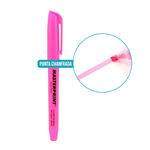 CANETA MARCA TEXTO ROSA