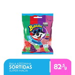 BALA AZEDINHA SUPER MACIA BUBBALOO 82,5G MIX DE SABORES