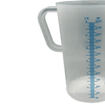 JARRA GRADUADA VILUBRI 3 LITROS EM POLIETILENO ESCALA 500ML