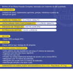 LAVADORA ALTA PRESSAO ZM BOMBAS LR14 110V MONOFASICA 1CV