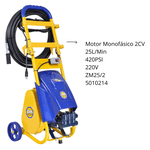 LAVADORA ALTA PRESSAO ZM BOMBAS ZM25/2 220V MONOFASICA 2CV