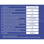 LAVADORA ALTA PRESSAO ZM BOMBAS LR28/2 127V MONOFASICA 2CV