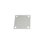1 KG PAPEL FILTRANTE 7X7'' 4 FUROS P/ DIESEL APROX 42UN P/ KG