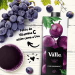 SUCO DEL VALLE MAIS NECTAR UVA 1 LITRO