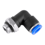CONEXAO DE ENGATE RAPIDO COTOVELO MACHO TUBO 10 X 1/8 BSP