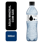 ÁGUA MINERAL COM GÁS 500ML