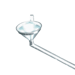 FUNIL 2 CURVAS LONGO PARA KOMBI EM ACO ZINCADO LUBEFER LUB-56