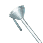 FUNIL RETO PARA HIDRAMÁTICO EM AÇO ZINCADO LUBEFER LUB-60