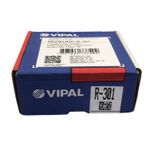 REMENDO A FRIO VIPAL R-301 OVAL 95 X 40 MM VIPAL R-301 CAIXA COM 50UN
