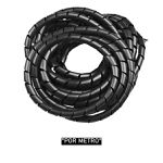 PROTETOR PLASTICO P/ MANGUEIRAS FURO 25MM EM ESPIRAL 