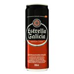 CERVEJA LAGER ESTRELLA GALICIA PREMIUM LATA 350ML