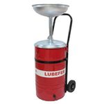 COLETOR P/ TROCA DE ÓLEO LUBEFER LUB-COL-2 ALT. REG. 50LTS C/ CARRINHO