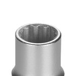 SOQUETE ESTRIADO ENCAIXE 1/2 CROMO VANADIUM 20MM