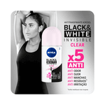 DESODORANTE ROLLON INVISIBLE BLACK & WHITE 50ML
