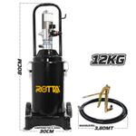 PROPULSORA PNEUMATICA P/ GRAXA ROTTA 700552 12KG MOVEL C/ ACESSORIOS