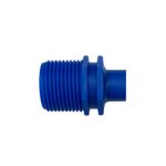 ESPIGAO PLASTICO MAC LOREN FIXO MACHO ROSCA 1" NPT X ESCAMA 3/4"