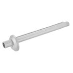 CANO BRAÇO PARA CHUVEIRO E DUCHA 40CM EM ALUMINIO C/ LUVA E ACABAMENTO