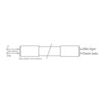 LAMPADA LED TUBULAR ELGIM T8 10W LUZ BRANCA FRIA 6500K 60CM