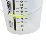 BALDE GRADUADO EM POLIETILENO VILUBRI 10 LITROS COM ALÇA