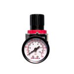 REGULADOR DE PRESSAO DO AR 1/4" STEELS ST10064-14 COM MANÔMETRO