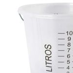 BALDE GRADUADO 10 LITROS BREMEN 6404 EM POLIETILENO COM ALÇA