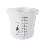 BALDE GRADUADO 15 LITROS BREMEN 6104 EM POLIETILENO COM ALÇA