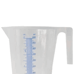 JARRA GRADUADA BREMEN 2164 EM POLIETILENO 2 LITROS ESCALA 200 EM 200ML