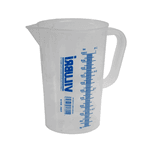 JARRA GRADUADA VILUBRI 2213 EM POLIETILENO 1 LITRO ESCALA 100 EM 100ML