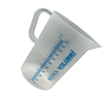 JARRA GRADUADA VILUBRI 2214 EM POLIETILENO 2 LITRO ESCALA 200 EM 200ML