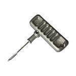 KIT PARA REPARO CONSERTO DE PNEU DE MOTO C/ FERRAMENTA E INSERTO