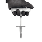 AGULHA 4MM COM CABO FERRAMENTA P/ REPARO CONSERTO DE PNEU DE CARRO