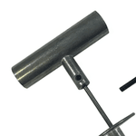 AGULHA 4MM COM CABO FERRAMENTA P/ REPARO CONSERTO DE PNEU DE CARRO