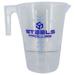 JARRA GRADUADA STEELS 10311 EM POLIETILENO 5 LITRO ESCALA 500 EM 500ML