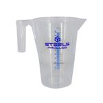 JARRA GRADUADA STEELS 58396 POLIETILENO 1 LITRO ESCALA 100 EM 100ML