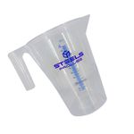 JARRA GRADUADA STEELS 58396 POLIETILENO 1 LITRO ESCALA 100 EM 100ML