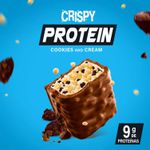BARRA CRISPY PROTEIN NUTRY COOKIES AND CREAN 30G C/ WHEY + 9G PROTEINA