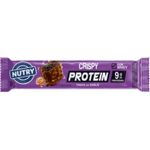 BARRA CRISPY PROTEIN NUTRY TRUFA DE AVELÃ 30G C/ WHEY + 9G PROTEINA