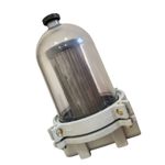 FILTRO P/ DIESEL E GASOLINA COPO POLICARBONATO C/ DRENO ROSCA 1.1/2"