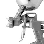 PISTOLA DE PINTURA TANQUE ALTO 1000ML COM BICOS 1,2, 1,5 E 1,8MM