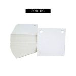 1 KG PAPEL FILTRANTE 12X12'' 2 FUROS P/ DIESEL APROX 14UN P/ KG